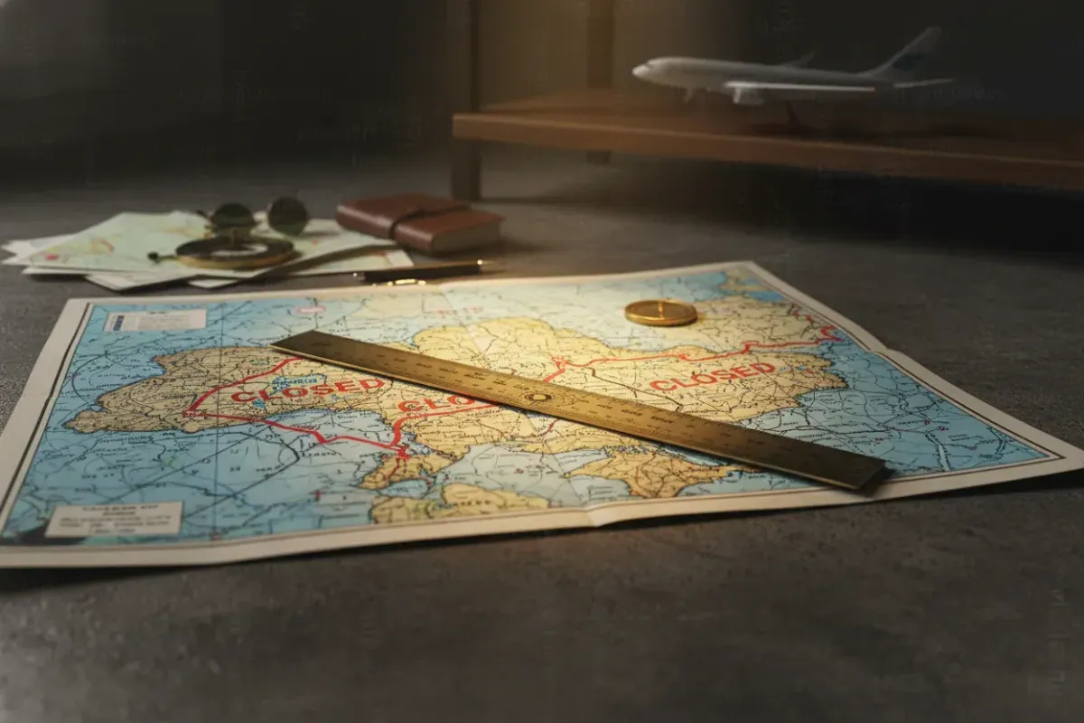 Flying Over Ukraine and Russia: Closed Airspace Routes and Safer Alternatives