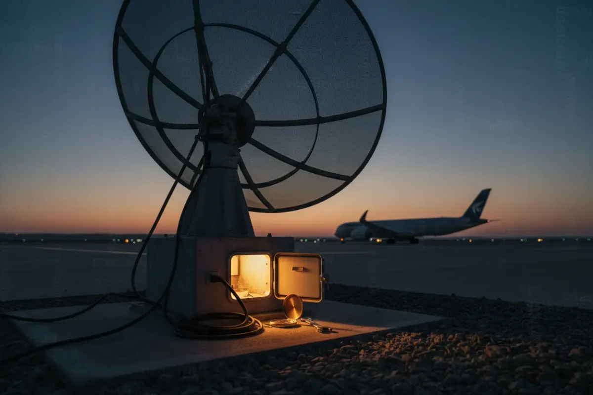 Illustration for: GBAS Precision Landing at 50 Airports: A Safety Bulletin on Countering GPS Spoofing