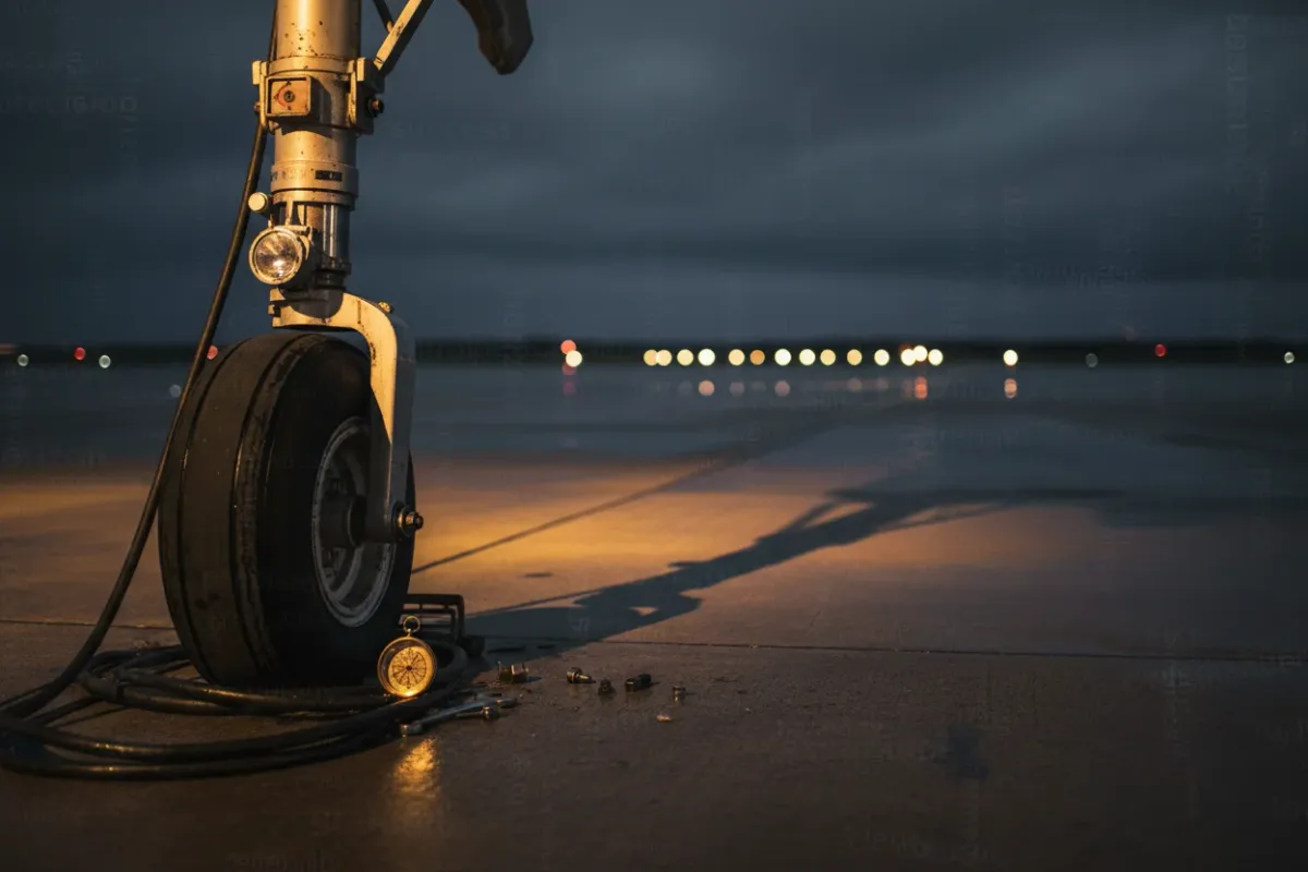 Illustration for: No-Flap Landing Guidance for Pilots and Crews